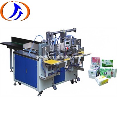 Best Selling Facial Tissue Paper Napkin Plastic Bag Wrapping Packing Machine