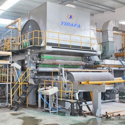 Waste Paper to Roll Recycle Toilet Tissue Paper Production Machine Price In Pakistan