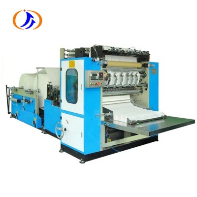 YDF-MJV-700 Automatic V Type Interfolding Facial Tissue Paper Making Machine