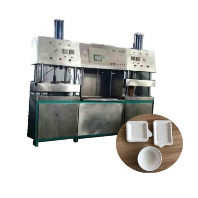 Fully Automatic Rice Wheat Straw Sugarcane Bagasse To Pulp Paper Plate Machine Price List