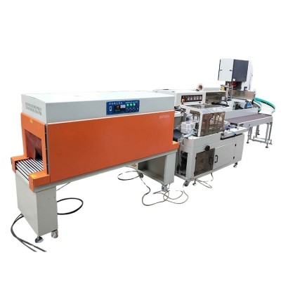 Automatic Industrial Big Tissue Roll Heat Tunnel Shrink Wrapping Machine