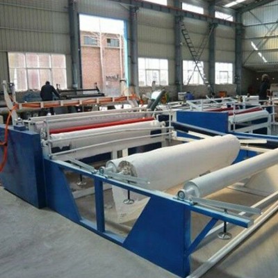 High Efficiency Full Automatic Rewinding Tissue Paper Cutting Machine For Sale Toilet Paper