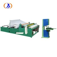 Full Automatic Toilet Paper Roll Processing Rewinding Machine