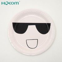 Food Grade Disposable 7" Round Paper Plate